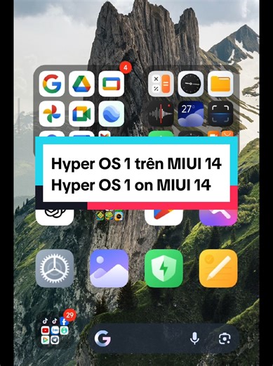 Hyper OS 1 trên MIUI 14: Cập nhật mới nhất
