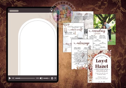 VIRTUAL INVITATION/E-INVITATION for wedding💍💍 one of a very convenient for every couple that plans a wedding.. We are now in a modern generation with more means of communication. So, video invitation in one of the best option. Aside from less expenses, it's hassle free.. 🫶 Thank you and