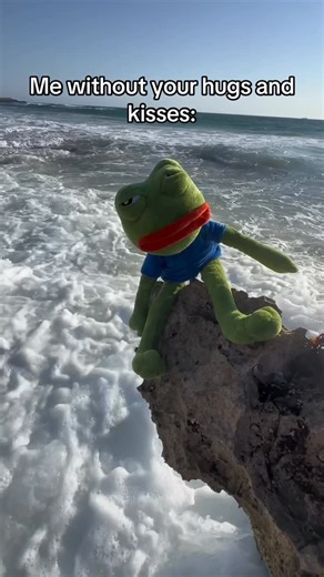 Relatable Pepe & Pepa on Instagram: "Send this to your special someone ❤️ Adopt our Relatable Pepe & Pepa plushies from the link in our bio 勺 . . . . . #withoutyou #missedyou #heartbroken #plushies #pepe #relatable #bestie #wife #husband"