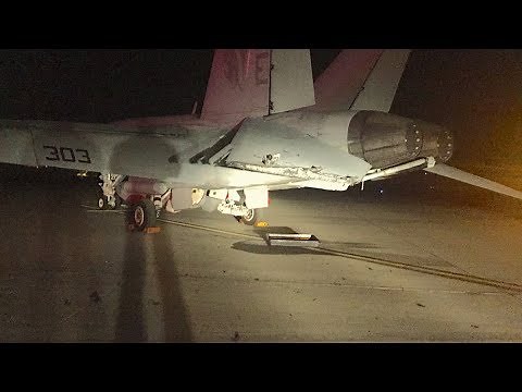 Pursuit onto Navy Base: F-18 Damage Photos, CHP Dash Cam Footage