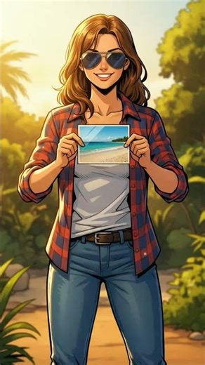 ✈️ My Last Holiday — Past Simple English Story [A2 Elementary]