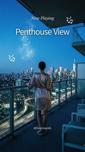 🌃 성공한 어른들의 고독한 새벽 감성 플레이리스트 | Penthouse View #shorts #backgroundmusic