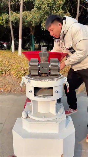 Watch this powerful pellet making machine in action #feedmill