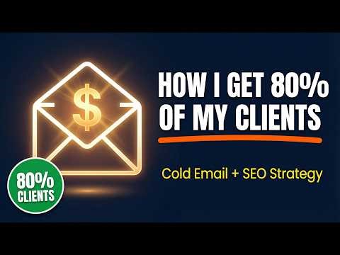 How I Get 80% of My SEO Clients Using Cold Email (My Exact Lead Nurturing Strategy)