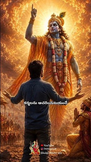 భగవద్గీత శ్లోకాలు With Meaning Telugu Bhagavad Gita Telugu learning Bhagavad Gita Ghantasala Telugu