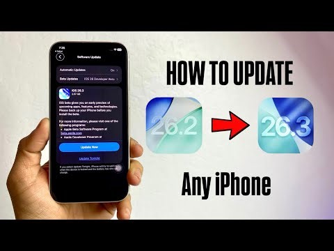 How to Install iOS 26.3 On any iPhone from iOS 26.2