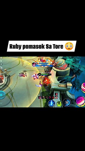 Ruby pomasok sa tore 😳 #mobilelegends #2025MYHERO #fbreelsvideo #MLBB #mlbbcreator #mctiktokplays | mc tiktok plays