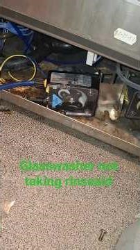 glasswasher not taking rinse aid #glasswasher #glasswere #shorts #shotfeeds