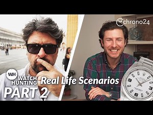 REAL LIFE SCENARIOS | Q&A with The Timeless Watch Channel | Chrono24 Watch Hunting