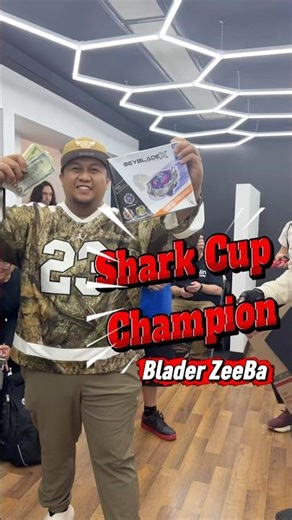 Shark Cup Champ‼️— ZeeBa #beybladex #beyblade #beybladebattle