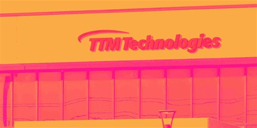 Why TTM Technologies (TTMI) Stock Is Trading Up Today