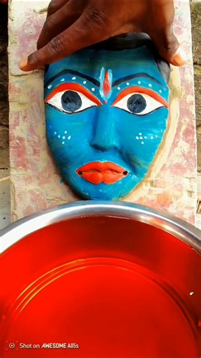 ‎hu ru ru rajasthani song 🔥 krishna statue meking at home 🚩 krishna murti meking 🙏 laddu gopal 🥰 #yt