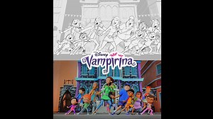 Vampirina ‘The Vamp-Opera’ Storyboards - Vamp-Opera Street Scene, Kwabena Sarfo