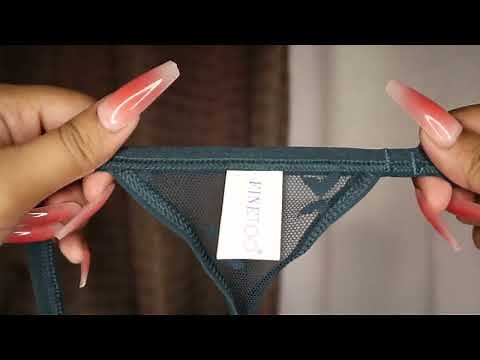 G-string lingerie haul from shopee august collection part2