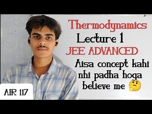 Thermodynamics Lecture 1 Introduction| Extensive and intensive property JEE ADVANCED+ MAINS