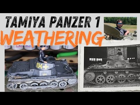 Tamiya Panzer I Ausf. B Weathering Tutorial | Simple & Realistic Effects #tamiya #scalemodel #ww2