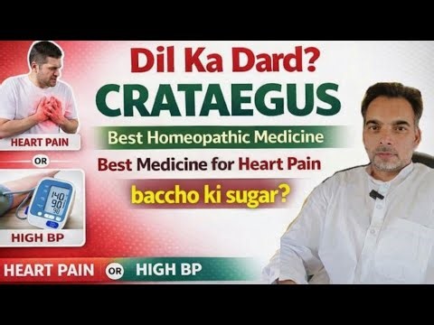 Crataegus Heart Homeopathic Medicine | दिल की धड़कन, घबराहट और हार्ट वीकनेस का इलाज