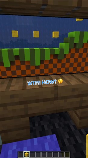 Sonic The Hedgehog in Minecraft Speed Run Exploration