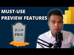PREVIEW FEATURES YOU MUST USE for BETTER REPORTS & FASTER DEV TIME // Beginners Guide to Power BI