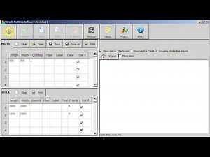 Simple Cutting Software X (2015) - working with priorities