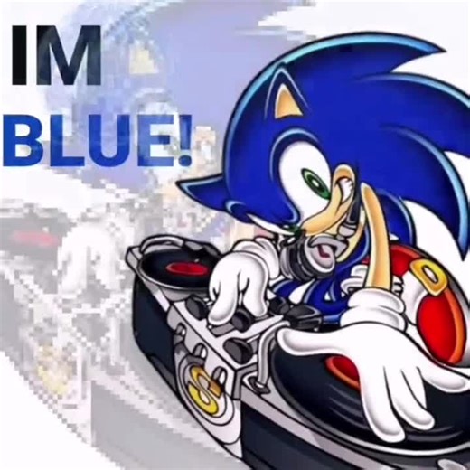 I'm Blue (Sonic Version) #ftypシ #parati #sega #sonicthehedgehog #edit