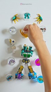 SMP Gao Muscle Striker đã sơn và chưa sơn đặt cạnh nhau, nếu sơn lại thì SMP có đẹp hơn DX không? Quay cùng ngọc gao (Wild Force crystals) SMP repaint by Gaoogaoshop #smpgaomuscle #gaoranger #gaoogao #ngocgao #WildForce | Gaoogao.com - Đồ Chơi Siêu Nhân GAO Chính Hãng