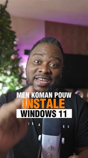 Men koman pouw enstale Windows 11 gratis. | Prof Zoula