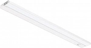Getinlight 32-inch 3 Color Levels LED Under Cabinet Lighting, Hardwired or Plugged-in, Selectable White 2700K/3000K/4000K, Dimmable, White Finished, IN-0210-4