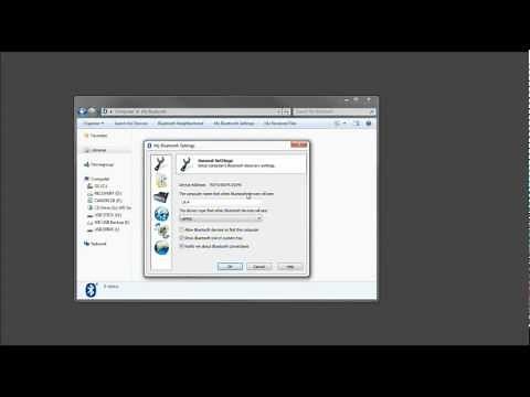 Setup Bluetooth in Windows 7 for Mobile Device Audio Playback. Backup, and More