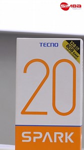 1.3K views · 22 reactions | Get the spectacular Tecno Spark 20 today at UGX 610,000 only! See the specs below  - Network: 4G LTE - Processor: Octa-Core 2.0 GHz - Internal Storage Capacity: 128GB - Ram: 4GB - Operating System: Android, HIOS 8.6 - Camera: 8MP Front Camera - Camera: 16MP AI Dual Rear Camera - Size: 6.6” IPS LCD, 90Hz - Sim: Dual Nano SIM - Battery: 5000mAh (Non-Removable) | Simba Telecom Limited | Facebook