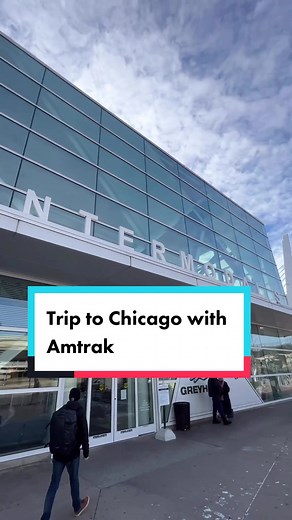 This winter we took a quick trip to Chicago & it was so easy with @amtrak 🚆 #milwaukee #wisconsin #discovermilwaukee #travelmilwaukee #downtownmilwaukee #chicago #downtownchicago #amtrak #traintravel #thingstodoinmilwaukee