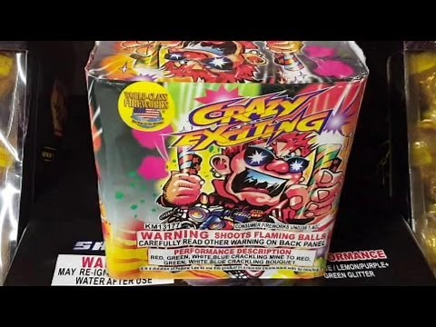 Fireworks Demo (200 Gram Cake) - Crazy Exciting (World Class)
