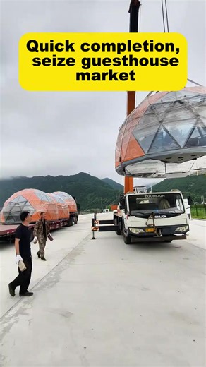 ##capsulecastle Are there any people interested in this kind of space capsule homestay? #MobileHomestay #House #BoutiqueHomestay