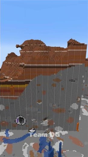 Flatten the vast circular land in Minecraft TD1 - Build Timelapse | Team DG