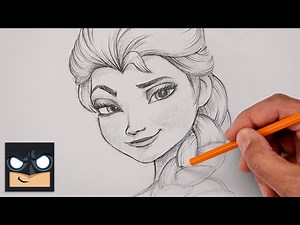 How To Draw Elsa | Sketch Tutorial - Videos For Kids