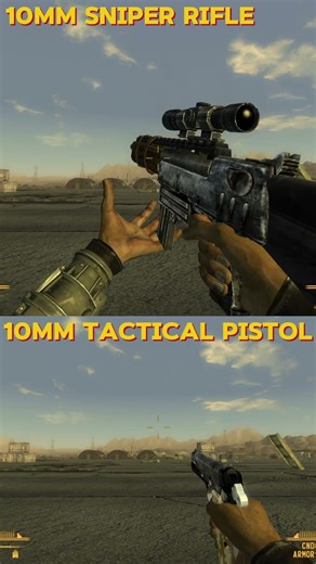 Project Weaponry : 10mm sniper rifle and 10mm tactical pistol