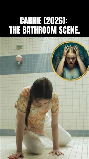 CARRIE (2026) Bathroom Scene REACTION! Prime Video’s Stephen King Horror Is Brutal #carrie