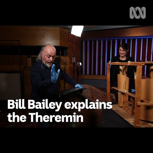 You'll know the sound of this strange instrument from things like Shostakovich's film scores (maybe) or The Beach Boys song "Good Vibrations", but do you know how to play it and where it came from? Comedian and theremin enthusiast Bill Bailey breaks it down for us. | ABC Classic