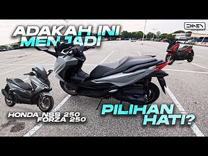 MACAM NICE JE SKUTER MAXI NI ! Honda Forza NSS 250 Malaysia 2025 | Insta360 Ace Pro 2 [4K]