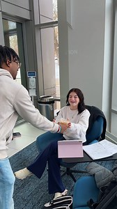The best part of our campus isn’t the buildings or the views—it’s the people. Every day, our students show what it means to care for one another, often in simple moments that make the biggest difference. 💙 | Creighton University