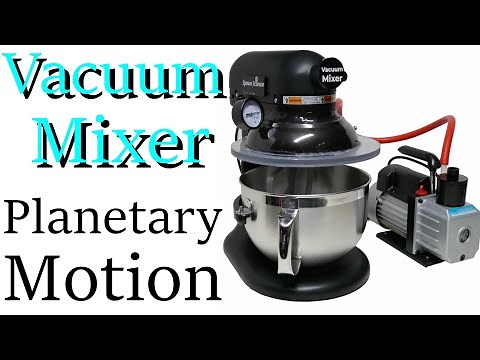 Planetary Motion Vacuum Mixer from Spruce Science will Eliminate Air Bubbles