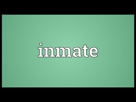 Inmate Meaning