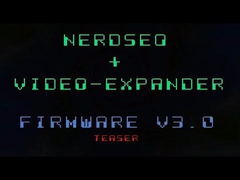 NerdSEQ Firmware V3.0 adds Video Synthesis!