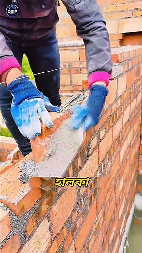 One Mason Working Like Seven! Unbelievable Bricklaying Speed 🤯