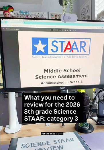 2026 8th Grade Science STAAR TEKS Review Guide