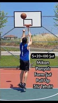 Temel Basketbol Şut Antrenmanı #basketball #basketbol #antrenman #basketballtraining