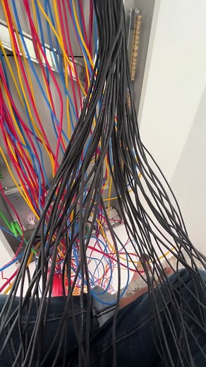 Penyusunan Kabel dalam DB 48 Way Metal