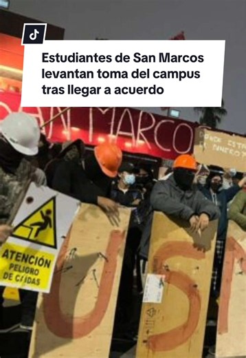 San Marcos levantó la toma del campus tras 14 días de protesta y llegar a acuerdos con las autoridades universitarias. La UNMSM rechazará oficialmente el proyecto de reelección de rectores y retomará las actividades académicas. #SanMarcos #UNMSM #ProtestasUniversitarias #EducaciónPerú #NoticiasPerú