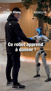 6.4K views · 31 reactions | Ce robot apprend à danser en copiant les mouvements de son partenaire ! Vous danseriez avec lui ? 烙 | Science & Vie | Facebook