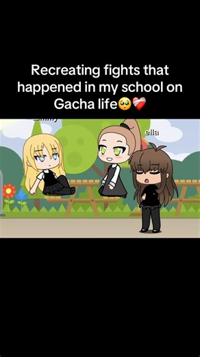 Recreating School Fights in Gacha Life